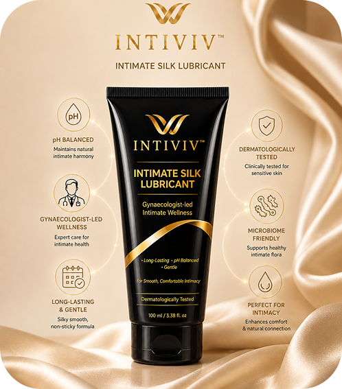 INTIVIV™ Intimate Silk Lubricant | Premium Water-Based Personal Lubricant