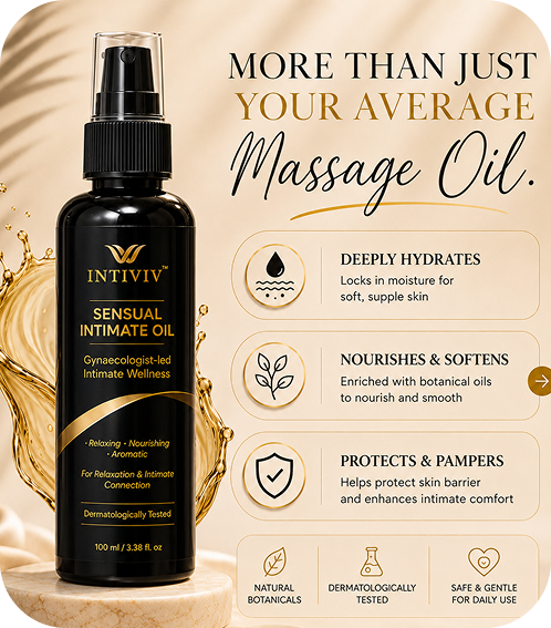 INTIVIV™ Sensual Intimate Oil | Luxury Intimate Wellness Massage Oil
