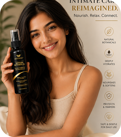 INTIVIV™ Sensual Intimate Oil | Luxury Intimate Wellness Massage Oil
